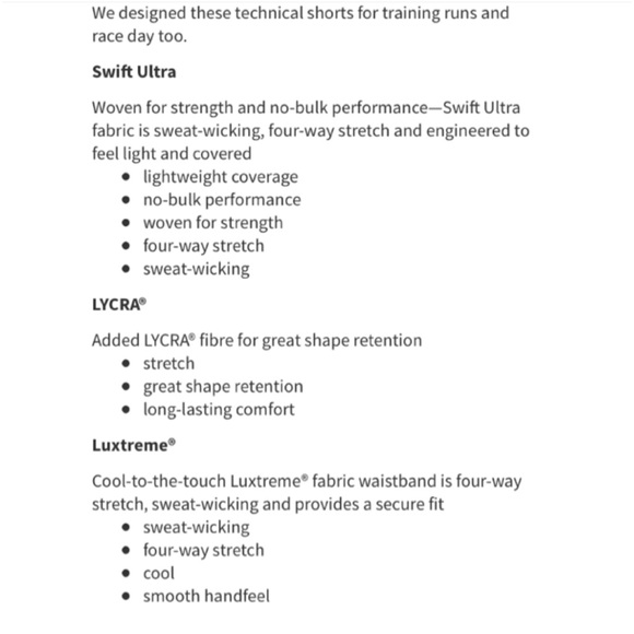 Lululemon Speed Shorts - Picture 4 of 6